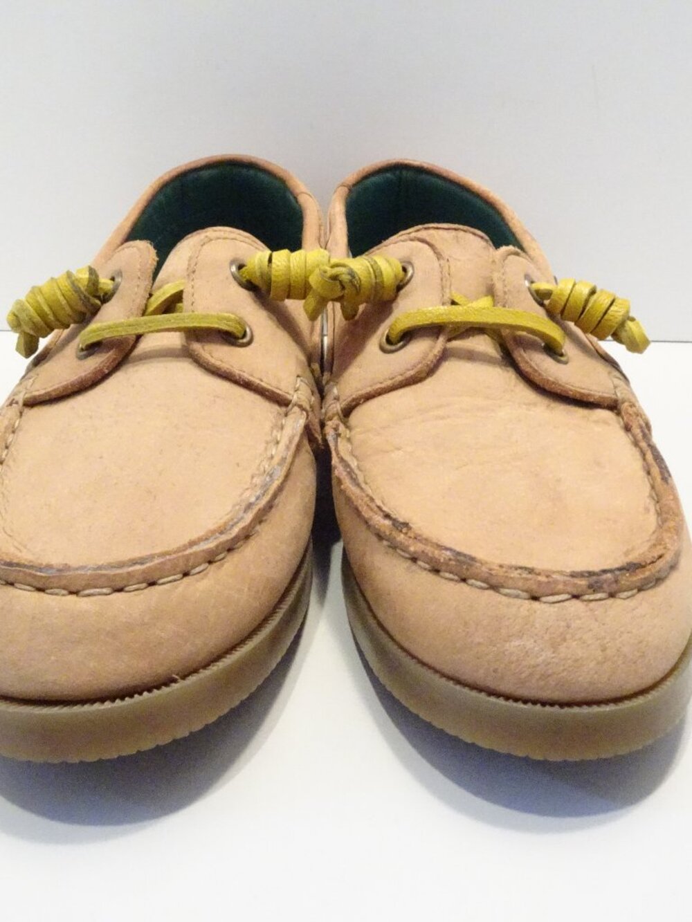 ROAN BY BEDSTU Boat Shoes Distressed Leather Loafer Flats Women Size 8 NEW